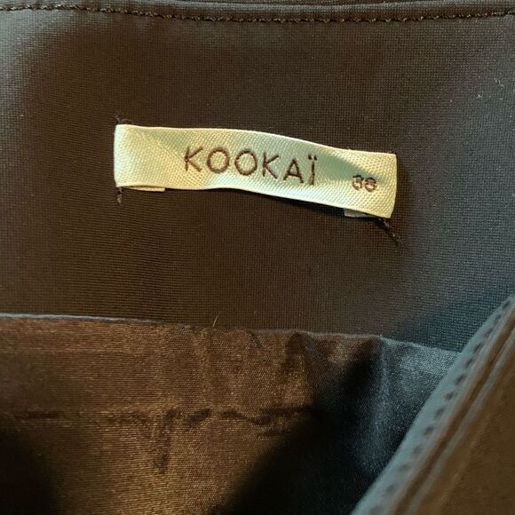 3 for $30! Kookaï black peplum skirt. Size 38 - Picture 4 of 9